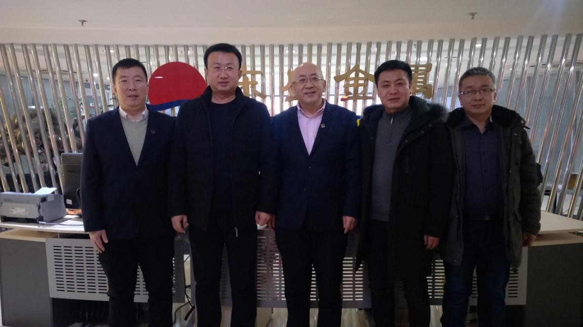 Dongsheng welcomes Baotou Hedong District Bureau of industry, information techno